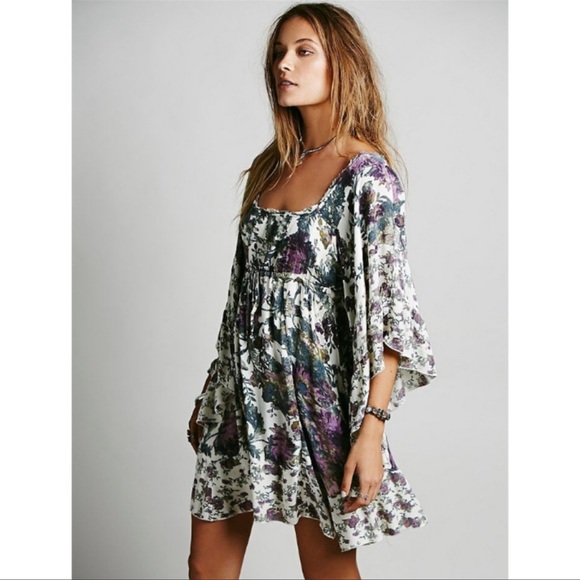 Free People Hearts of Gold dress- Tea combo - Picture 2 of 9